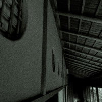 古民家の廊下に漂うノイズ感じる不気味な和の空間の写真