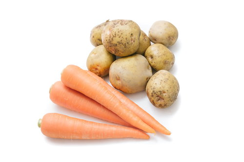 大刀洗産の新鮮なにんじんとじゃがいも・根菜セット
