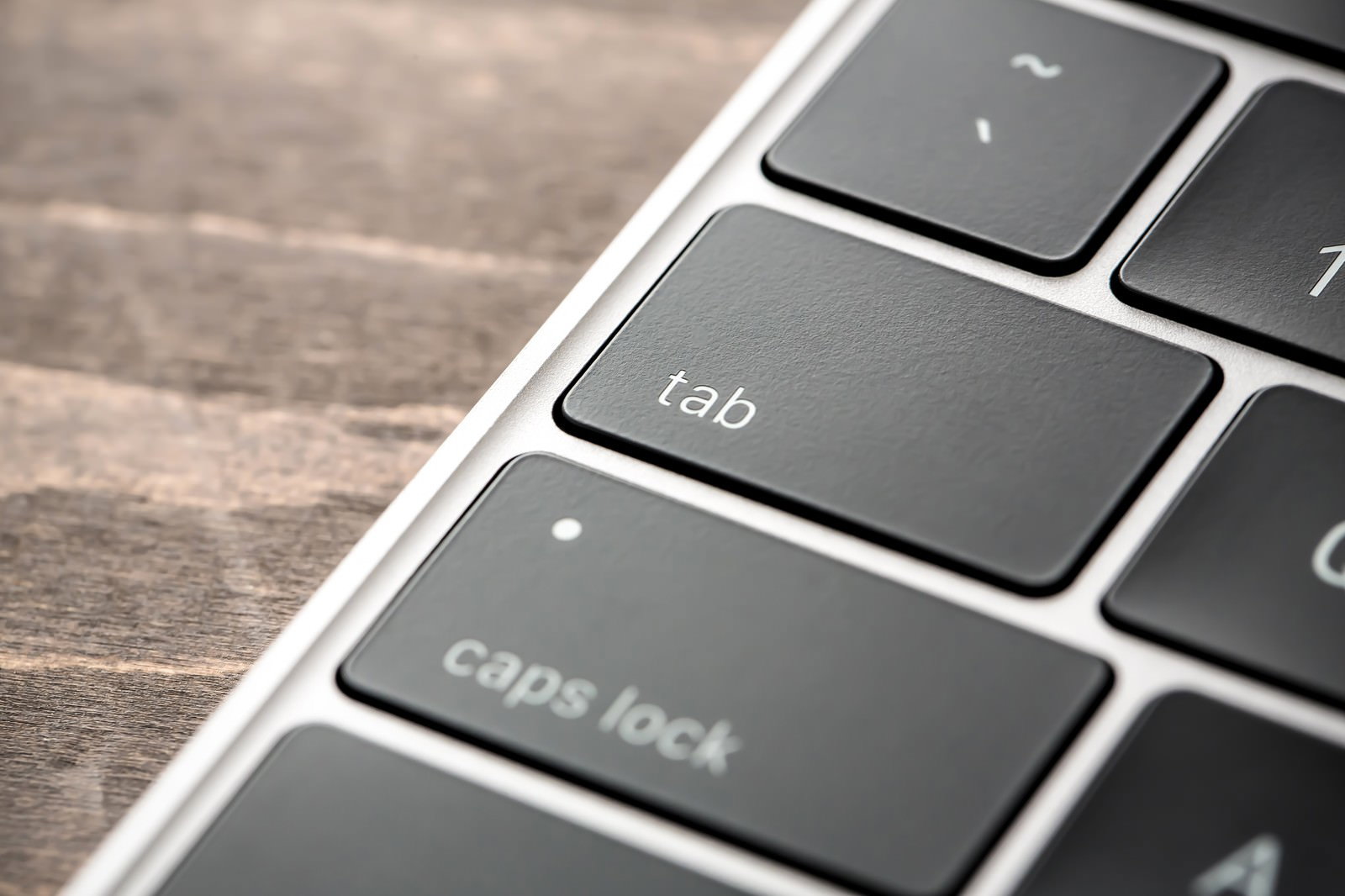 MacBookのキーボード・tabキーのアップ