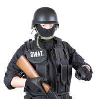 突破（Breach）のハンドサインの写真