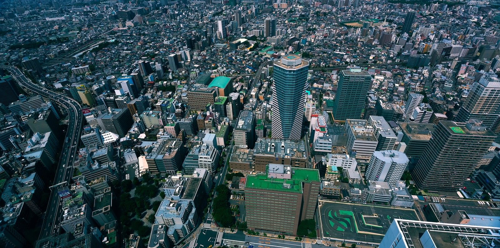 サンシャインから見る東京の街並み