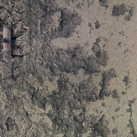 剥がれ落ちた土壁のテクスチャーの写真