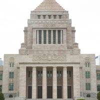国会議事堂正面の写真