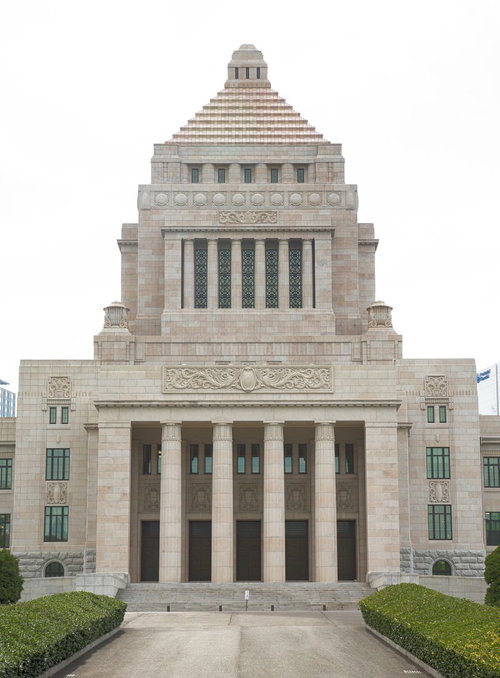 国会議事堂正面