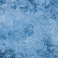 砕いた氷の結晶がぎっしり詰まったテクスチャーの写真