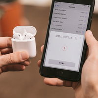 スマートフォンと同期が失敗するAirPodsの写真