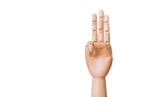 3本でお願いします（デッサン用ハンド模型）