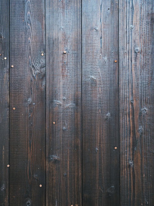 焼杉板の壁面テクスチャー