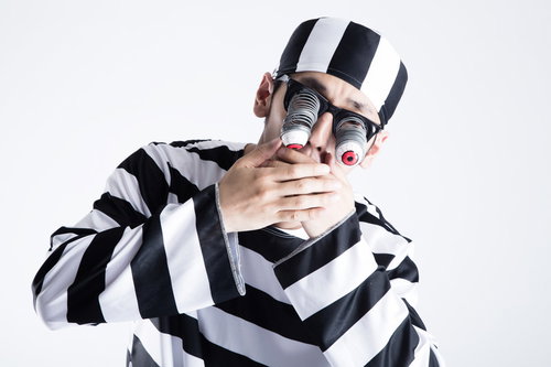 悪魔コスプレで決めたハロウィンの子ども