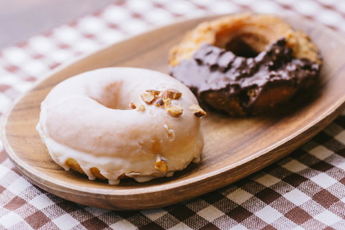 あま～いドーナッツ3種盛り合わせ木製プレート