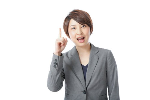 「ワンポイントアドバイス！」とアピールするレールスレディ