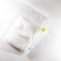 唾液検体を採取するPCR検査キットの写真