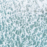 福島県南相馬市北泉海岸の白波が打ち寄せる砂浜の空撮の写真