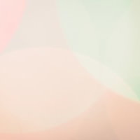 パステル色のボケと玉ボケ、グラデーション背景の写真