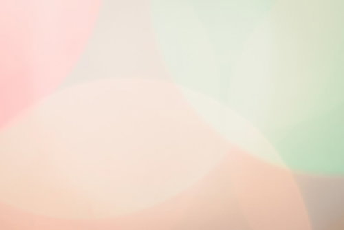 パステル色のボケと玉ボケ、グラデーション背景