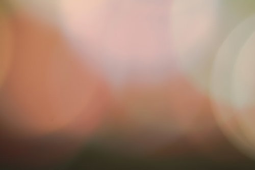 室内で撮ったシャドーの玉ボケ背景