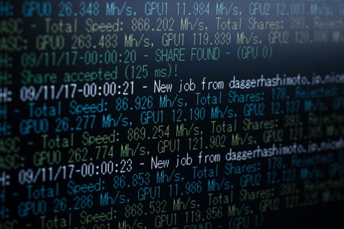 仮想通貨マイニング用GPUでマイニングしてみた