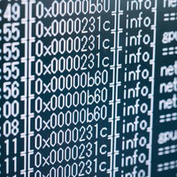 マイニング中に表示される画面の写真