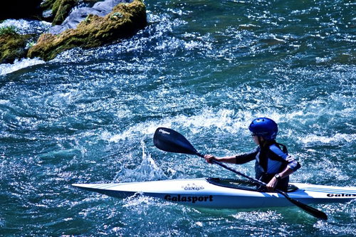 カヌーと渓流下り急流カヤック