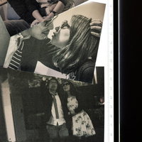 とりあえず証拠写真3枚、白黒のスクープ風ツーショットの写真