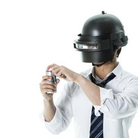 ブーストゲージを上げるプレイヤー（サラリーマン）の写真