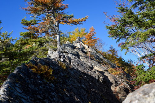 黒戸尾根の刃渡り（甲斐駒ヶ岳・日本百名山）