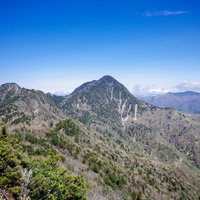 快晴の皇海山（すかいさん）の写真