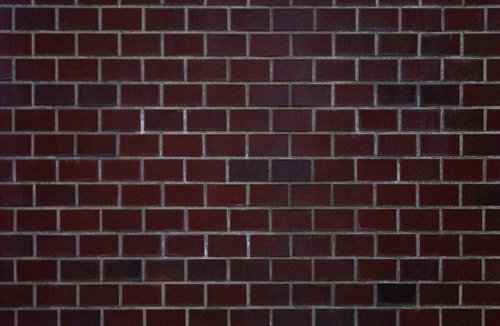 赤茶色いレンガブロックの積み上げテクスチャー