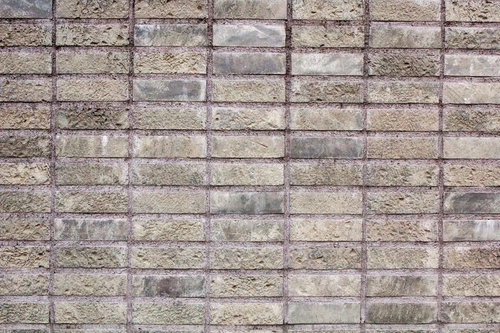 グレーベージュ系タイルのウォールテクスチャ