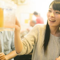 飲み会で乾杯！の写真