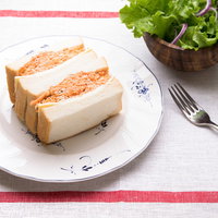 千切りした人参がまるまる1本つかったおいしかぁ～便のサンドイッチの写真