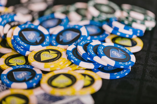 大量のチップをゲット