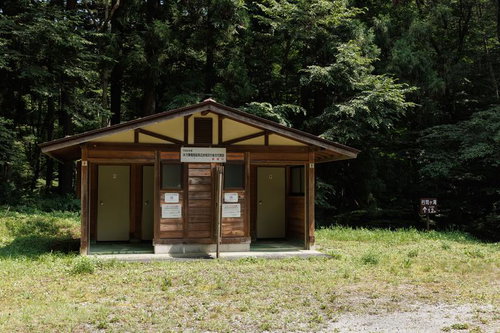 行司ヶ滝周辺の公衆トイレ