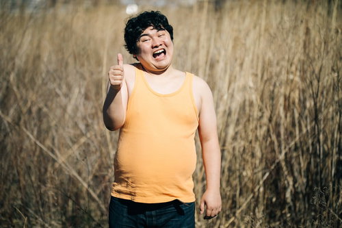 タンクトップ姿の男性がいいね！