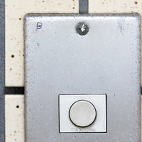 玄関チャイムのマーキング（B）ー「ブラックリスト」の写真