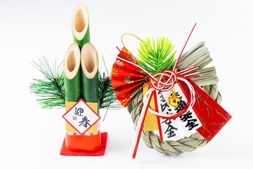 しめ縄と門松の迎春準備セット