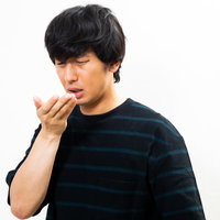 手を洗うのを忘れた潔癖症の写真