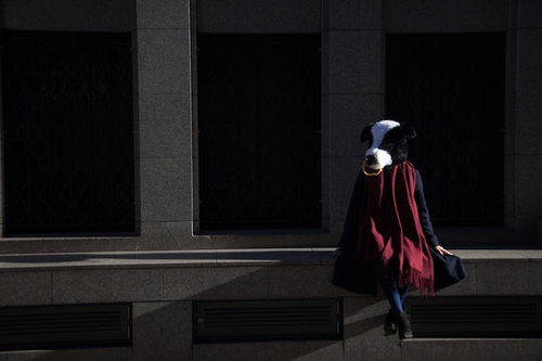 心のスキマをお埋めします〜牛の被り物で絶望を癒す女性