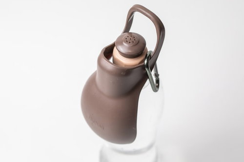 茶色いお散歩ハンディシャワーのシャワー部分