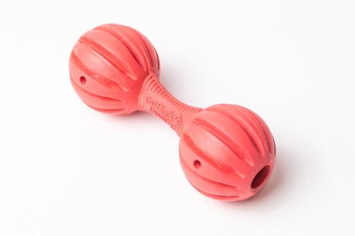 ダンベルの形をしたペット用の知育玩具、犬用歯磨きおもちゃ