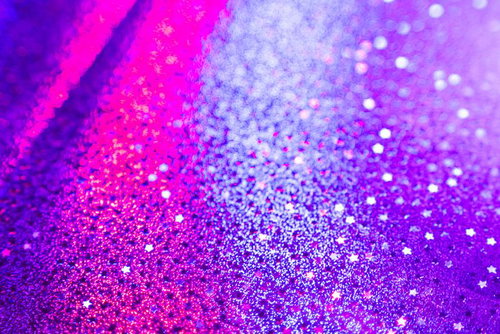 ピンクと紫のホログラフィック光沢テクスチャ