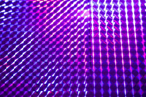 紫とピンクのホログラム光沢テクスチャ