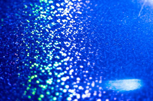 青いボケ光の背景