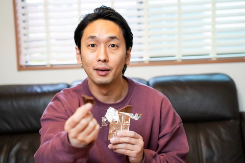 ひとくちチョコッと食べる？