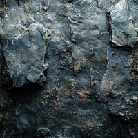 風化した岩肌が見せる重厚な石壁のテクスチャーの写真