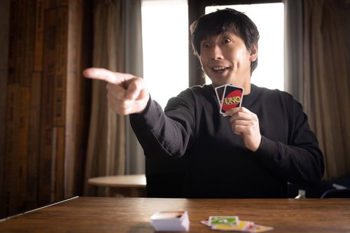 はい、UNOって言ってないー！