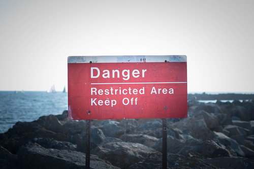 Danger（危険！制限区域）