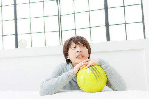 応援中のサッカーチームが負けてしまった