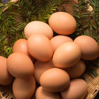 岐阜産の飼料で育てられた風味豊かな「さくらまいたまご（国産）」の写真