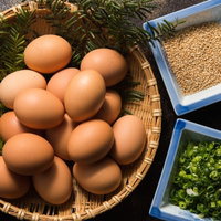 平湯温泉の料理宿「栄太郎」は、生たまご食べ放題の朝食が付きますの写真